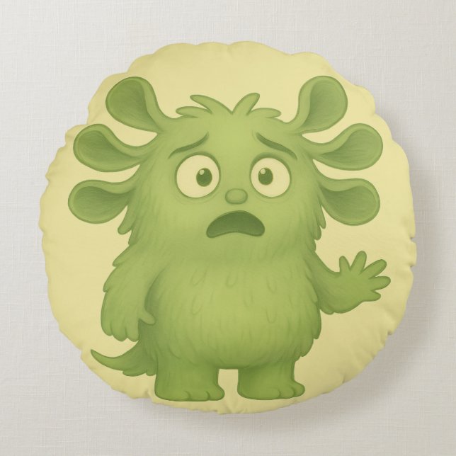 Almofada Redonda Tapsi Kissen das sensible, reizoffene ADHS-Monster (Frente)