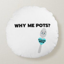 Almofada Redonda Taqueia-me Impressão redondo com a colher