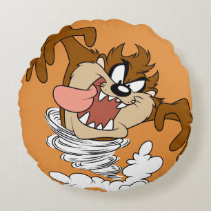 Almofada Redonda TAZ™ Whirling Tornado