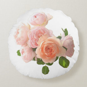 Almofada Redonda Tendência de Modelo Moderno para Design Rosa de El