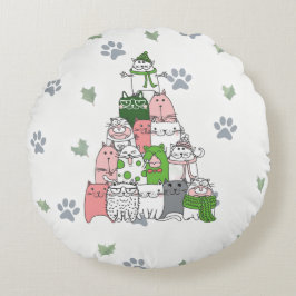 Almofada Redonda Tenha um Feliz Natal!