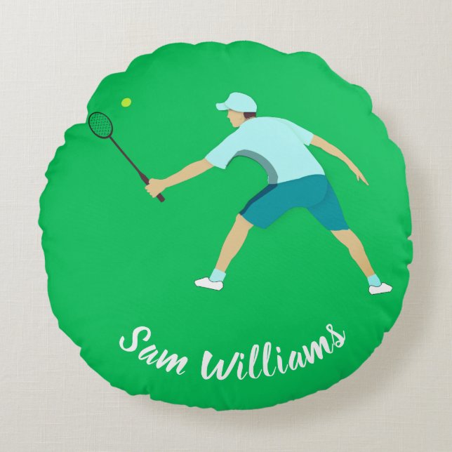 Almofada Redonda Tênis (Frente)