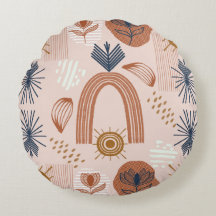 Terracotta Sunrise: Boho Harmony, Rosa Esbranquiça