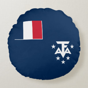 Almofada Redonda Terras Austrais e Antárticas Francesas