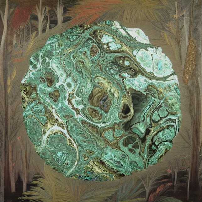 Almofada Redonda Teto leve e Cinza Faux Marble Travesseiro redondo (Criador carregado)