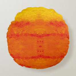 Almofada Redonda Textura #12 de la obra Fantasía y realidad