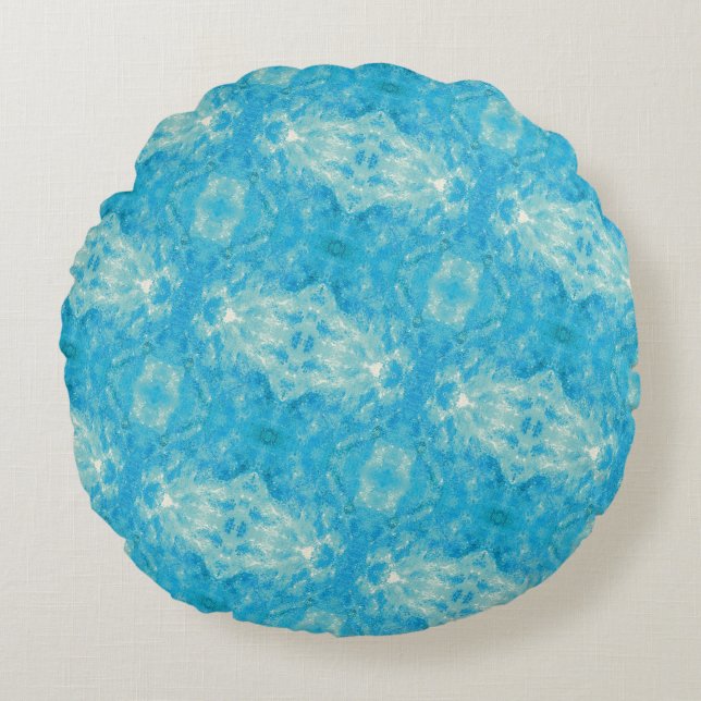 Almofada Redonda Textura #13 de la obra Cerezas (Frente)