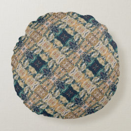 Almofada Redonda Textura #13 de obra Amanecer