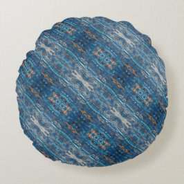 Almofada Redonda Textura #15 de obra La roca