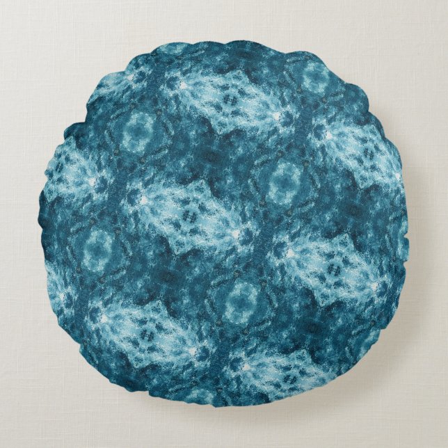 Almofada Redonda Textura #8 de la obra Cerezas (Frente)