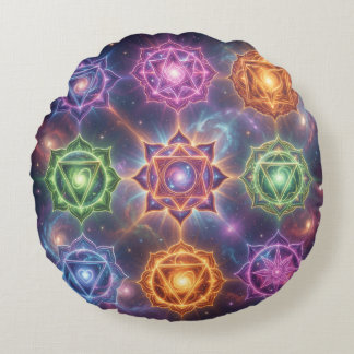Almofada Redonda The 7 Chakras´6