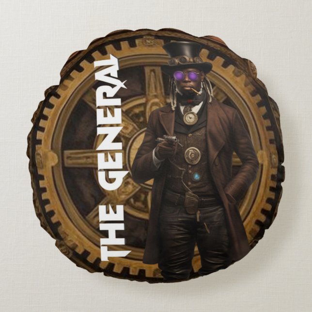 Almofada Redonda The General  (Frente)