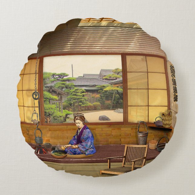 Almofada Redonda The Irori (Frente)