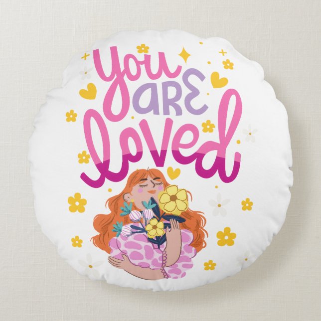 Almofada Redonda Throw Pillow (Frente)