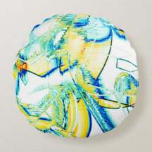 Tinta seca no, imagem de manchas amarelas, azuis, 