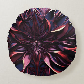 Almofada Redonda Título: "Chic Comfort Travesseiro decorativo: mist