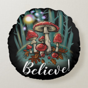 Almofada Redonda Toadstools Enchanted