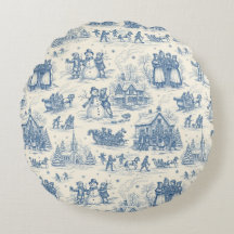 Toile de Chinoiserie Azul de Inverno