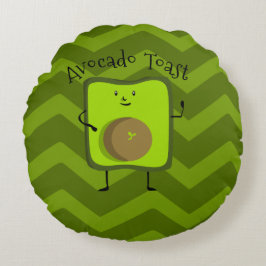 Almofada Redonda Torrada Avocado