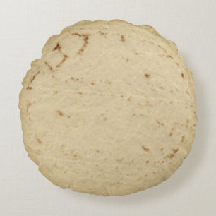 Almofada Redonda Tortilha Redonda de Comida Mexicana