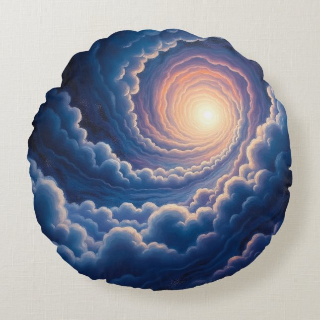 Almofada Redonda Travesseiro (Frente)