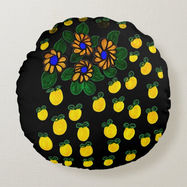 ALMOFADA REDONDA TRAVESSEIRO (Frente)