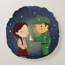 Travesseiro baseado no tema Kdrama