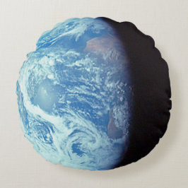 Almofada Redonda Travesseiro comemorativo de Apollo 8