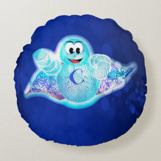 Almofada Redonda Travesseiro cura celular super para miúdos!