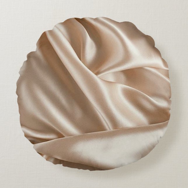 Almofada Redonda Travesseiro de acentos redondos com falso busto de (Frente)