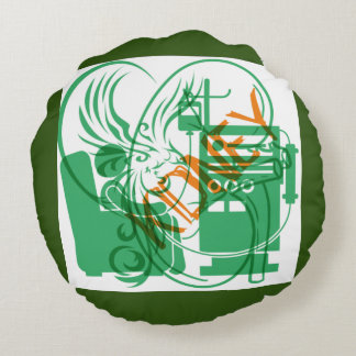 Almofada Redonda Travesseiro de diálise renal