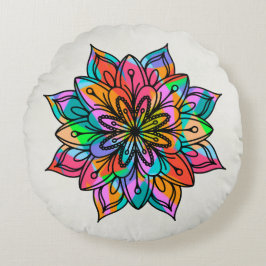 Almofada Redonda Travesseiro de Dragonfly Elétrica