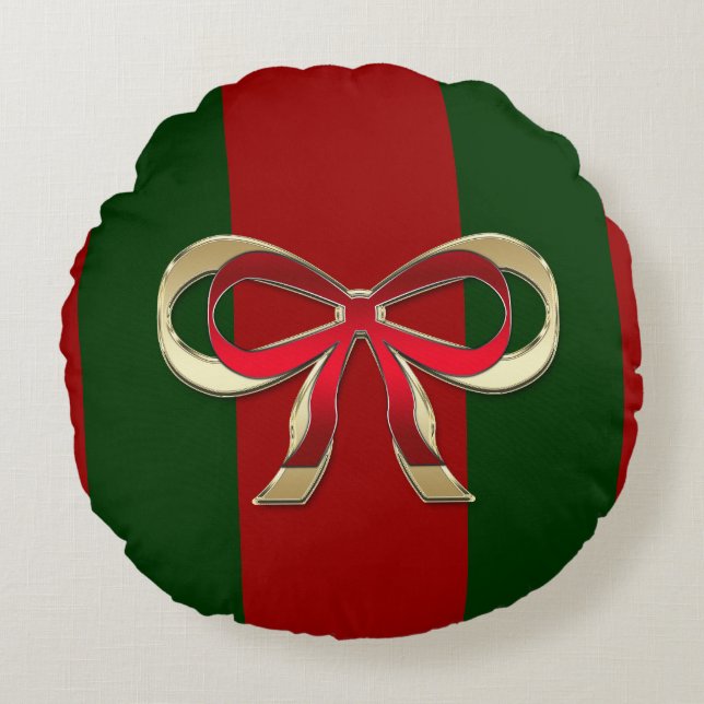 Almofada Redonda travesseiro de embrulho de presente (Frente)