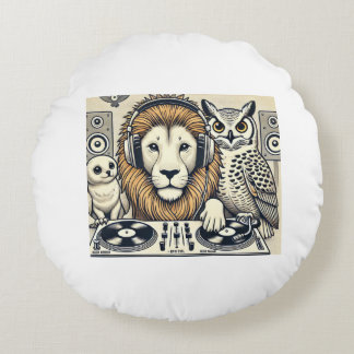 Almofada Redonda Travesseiro de Esfera de Encaixe