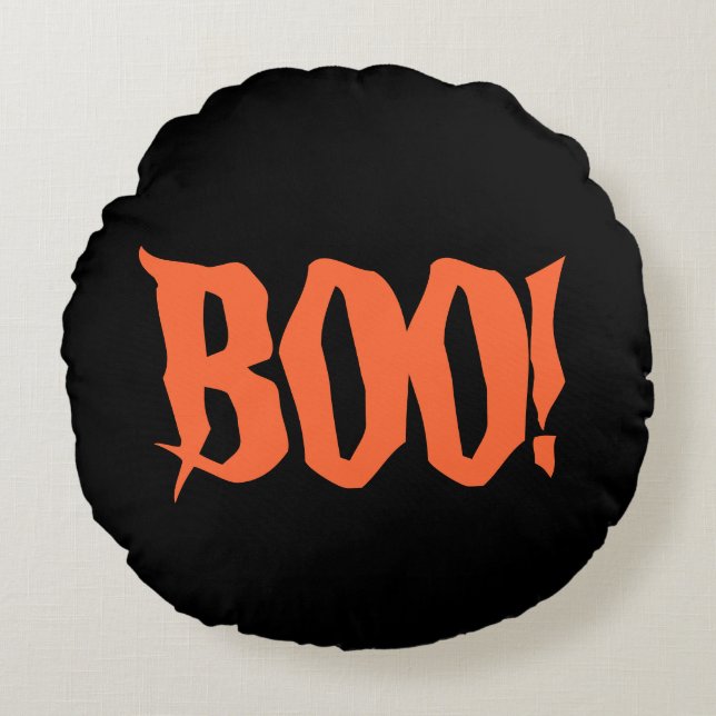 Almofada Redonda Travesseiro de Halloween (Frente)