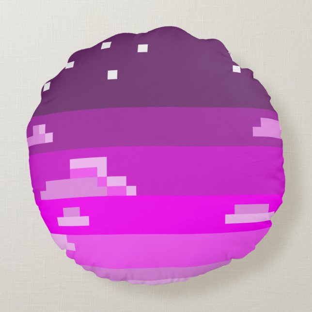 Almofada Redonda Travesseiro de Jazzwave (Verso)