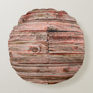 Almofada Redonda travesseiro de madeira de casca vermelha