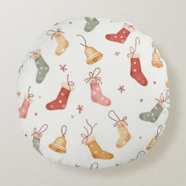 Almofada Redonda travesseiro de natal С