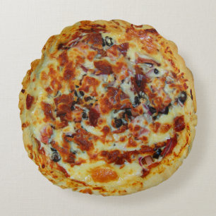 Almofada Redonda Travesseiro de pizza indutora de desejo