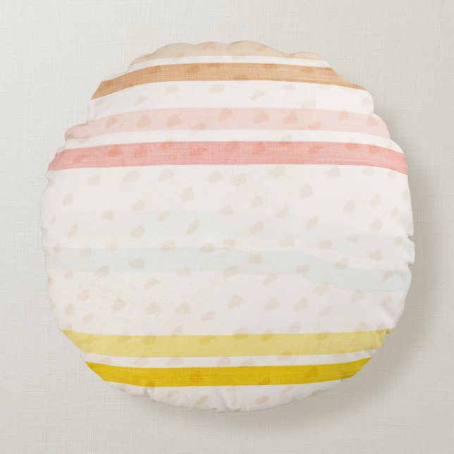 Almofada Redonda Travesseiro decorativo (Frente)