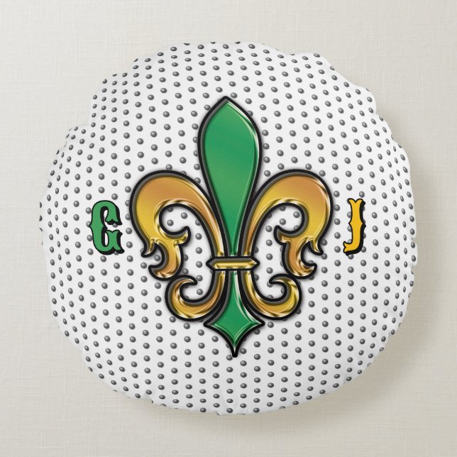 Almofada Redonda Travesseiro decorativo (Frente)