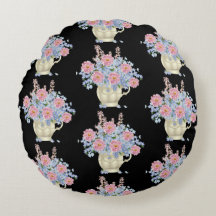 travesseiro decorativo de decoração de flores