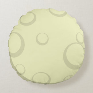 ALMOFADA REDONDA TRAVESSEIRO DECORATIVO DE LUA CHEIA DE LUNAR REDON