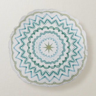 Almofada Redonda Travesseiro decorativo de Medallion Round
