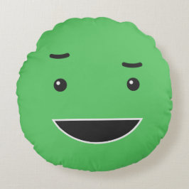 Almofada Redonda Travesseiro decorativo de texto personalizado