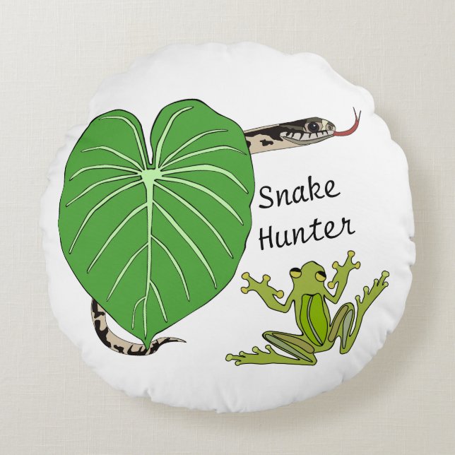 Almofada Redonda TRAVESSEIRO DECORATIVO e SAPO (Frente)