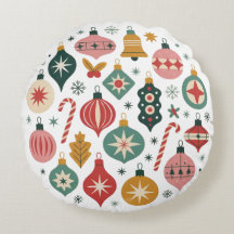 Travesseiro decorativo enfeites de natal