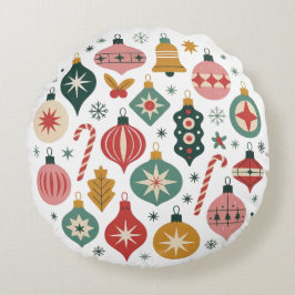 Almofada Redonda Travesseiro decorativo enfeites de natal