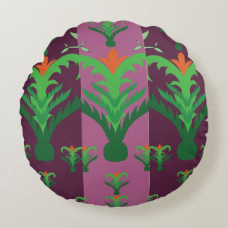 Almofada Redonda Travesseiro Decorativo Harmony Line Pattern – Bal