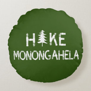 Almofada Redonda Travesseiro decorativo Hike Monongahela West Virgi